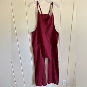 Maroon Romper